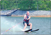 Water Skiing in Kashmir